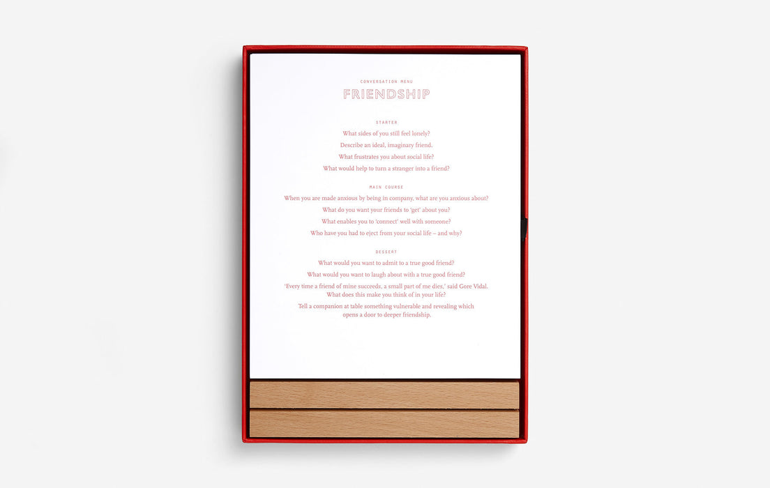 Conversation Menus £24.00