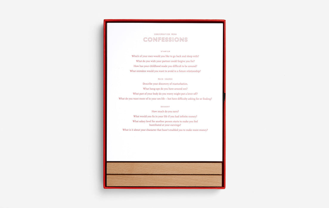 Conversation Menus £24.00